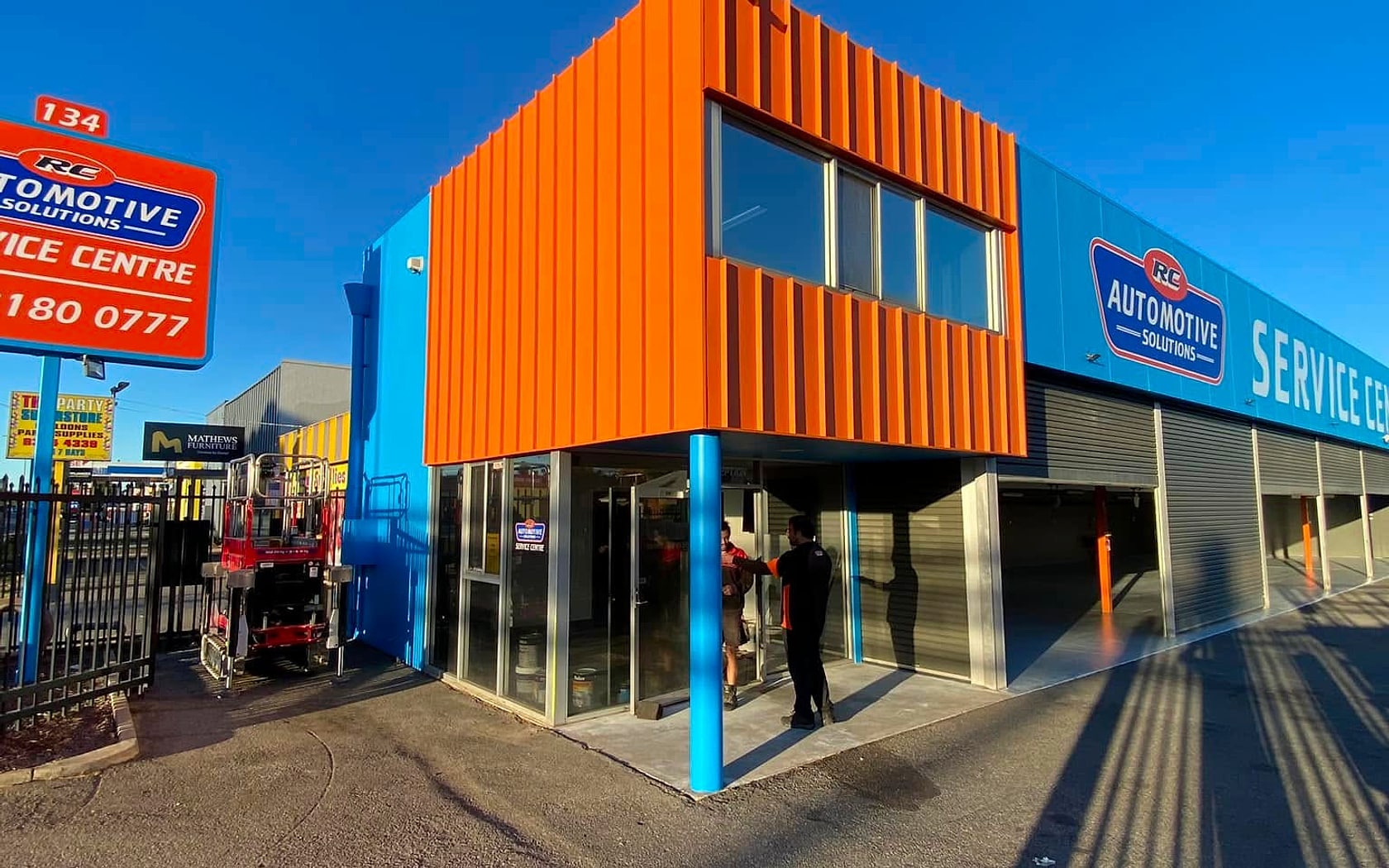 The RC Automotive Solutions service centre on Main North Road, Prospect