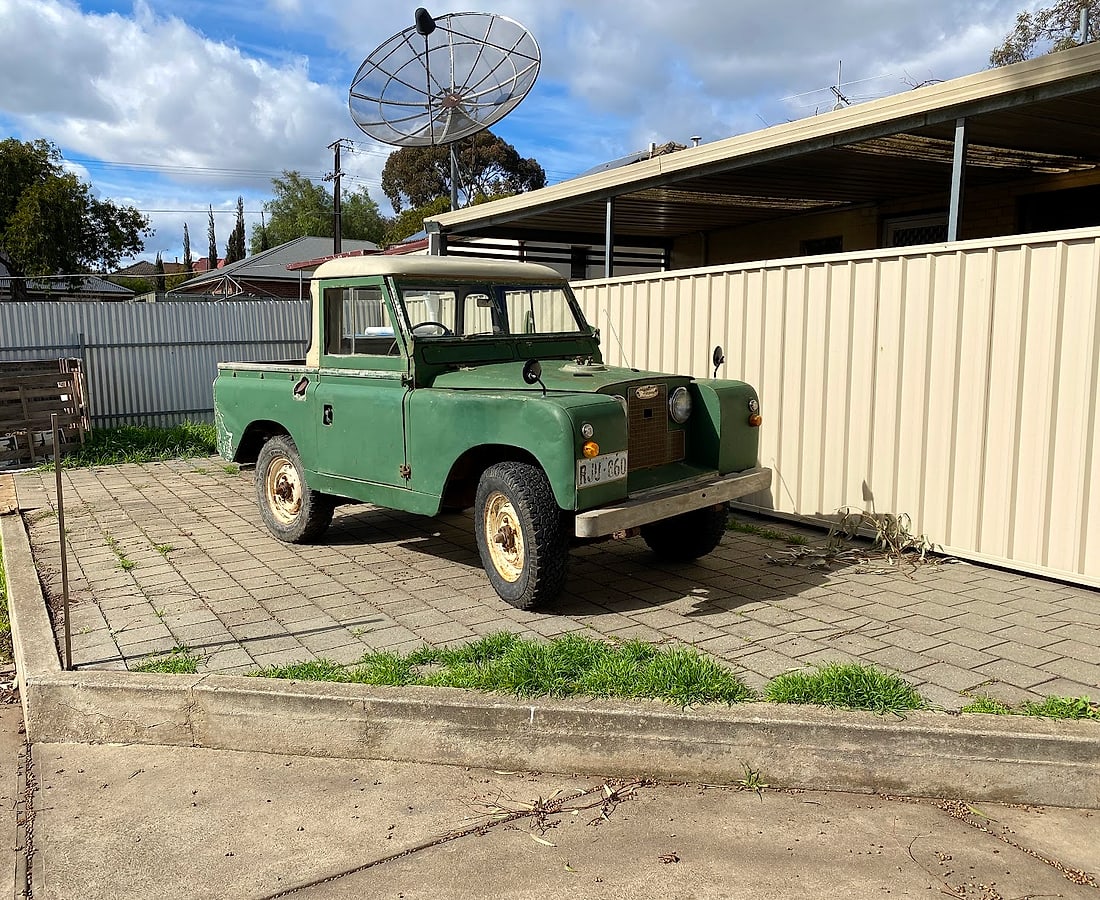 A classic Land Rover looked after by RC Automotive Solutions